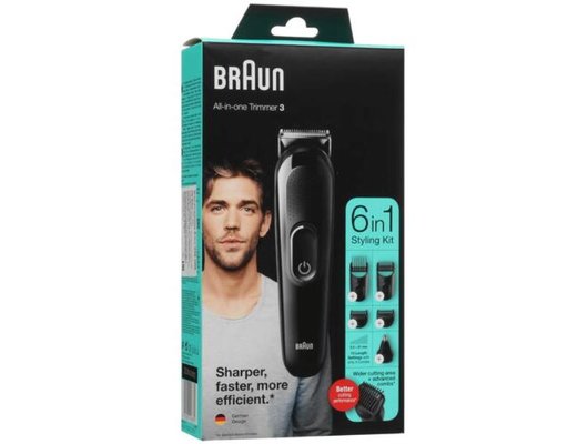 Триммер BRAUN MGK3320 Black